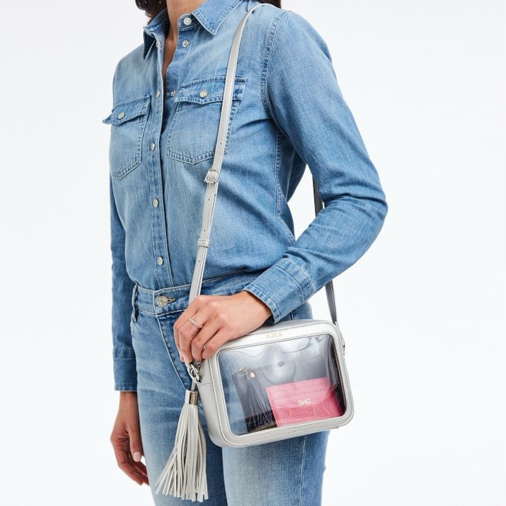 Mark & Graham Clear Crossbody Bag - Picture 2 of 9